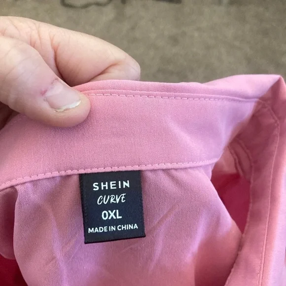 Pink Long-Sleeve Dress - Picture 5 of 5